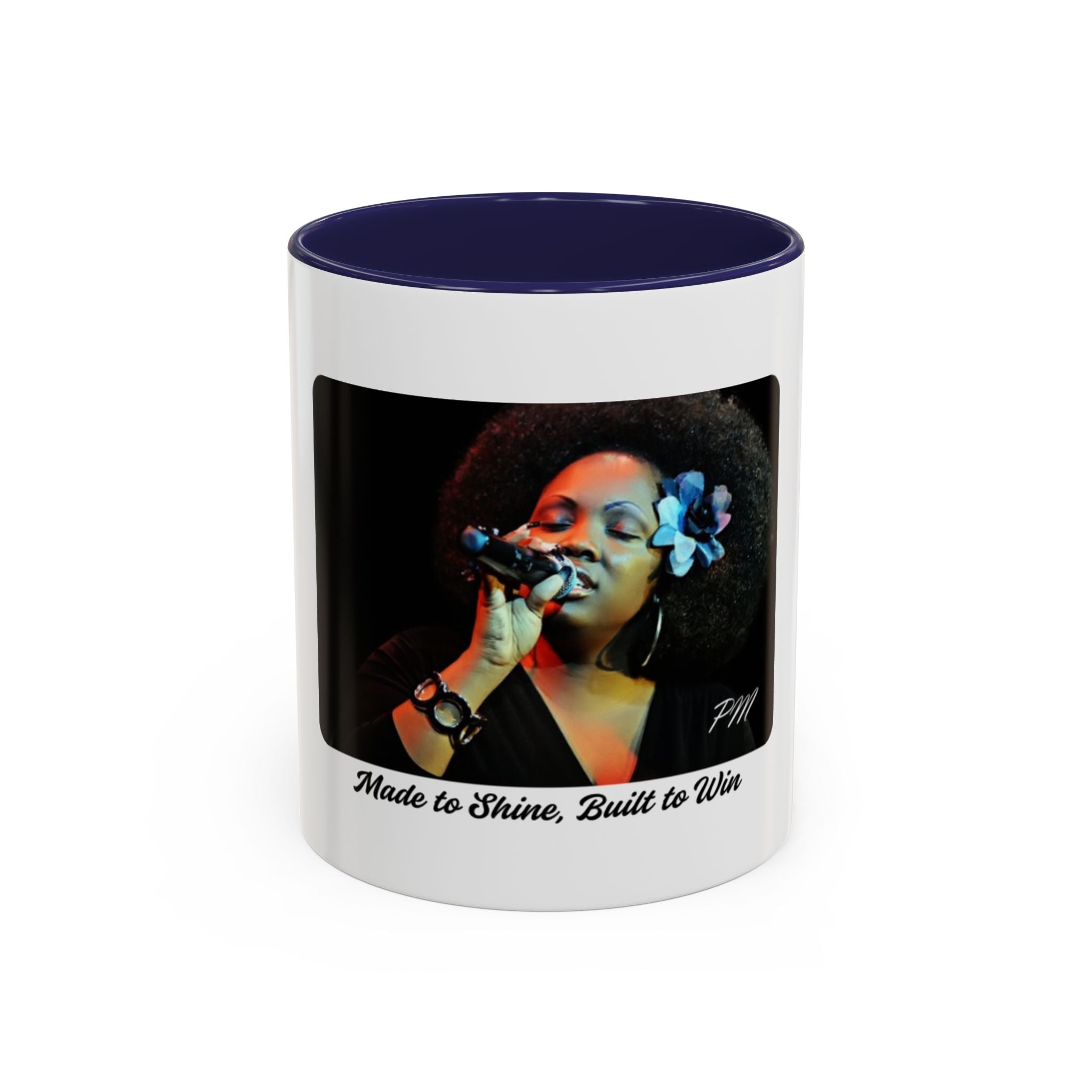 Inspiring Coffee Mug, Motivational Ceramic Mug, 'Made to Shine, Built to Win' Cup, Empowering Drinkware Gift, The Ameya Taylor Experience